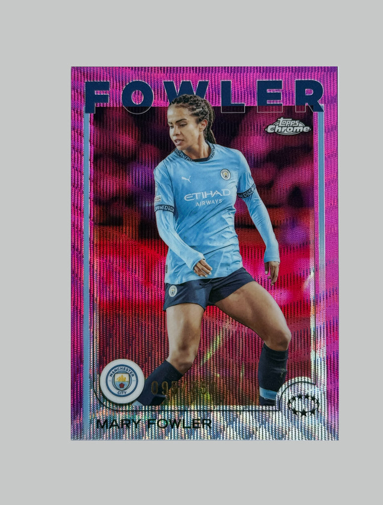 Topps Chrome WCL 2024-25 Mary Fowler 095/250