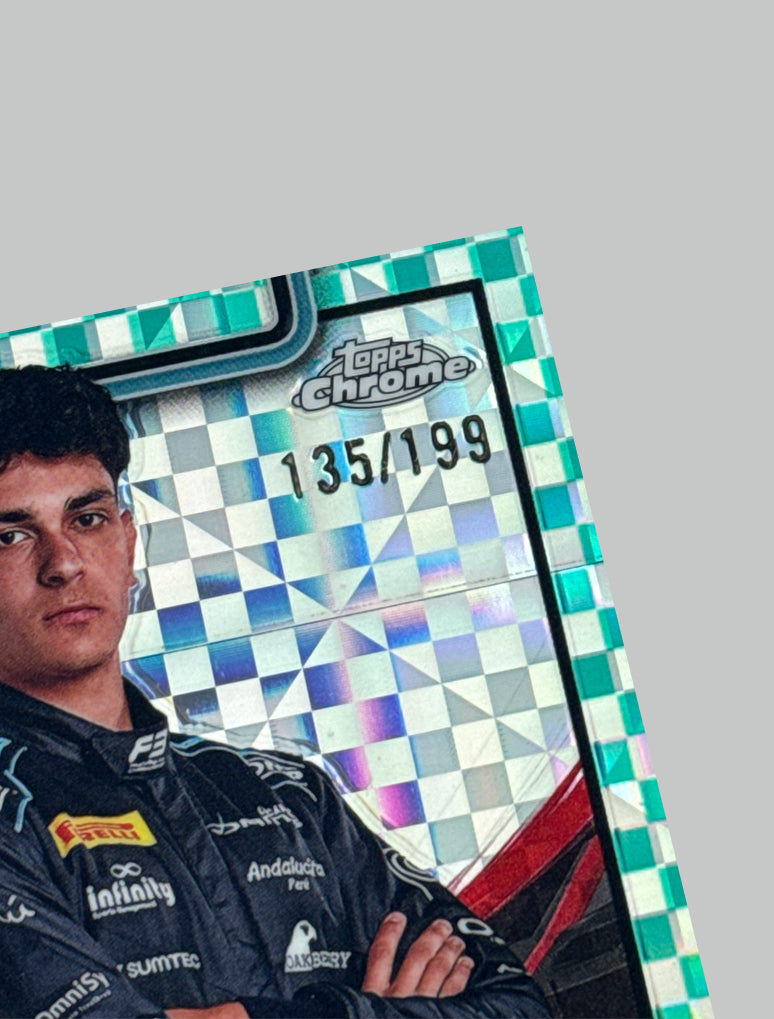Topps Chrome F1 2025 Matias Zagazeta 135/199