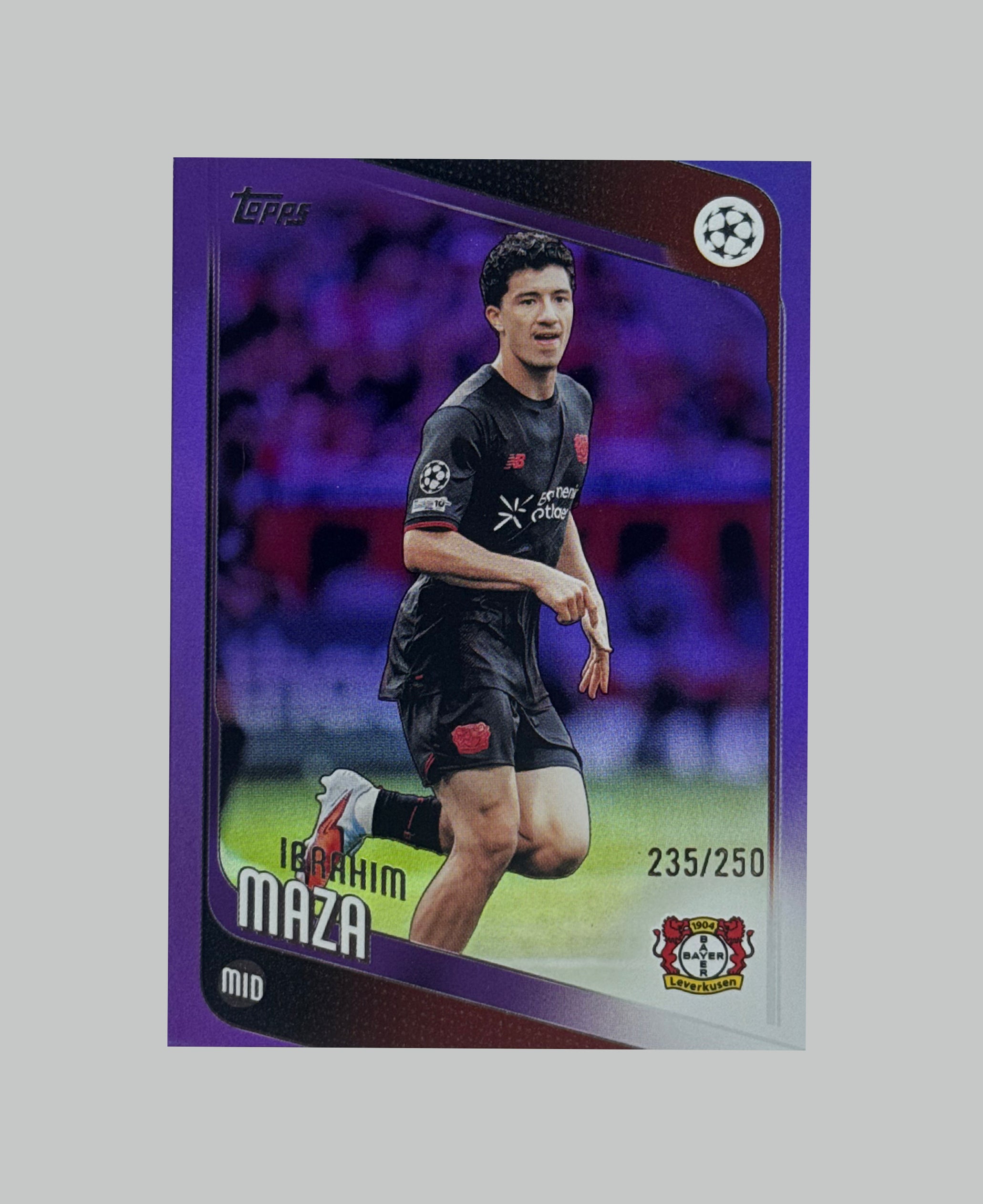 Topps UCC 2025-26 Ibrahim Maza 235/250