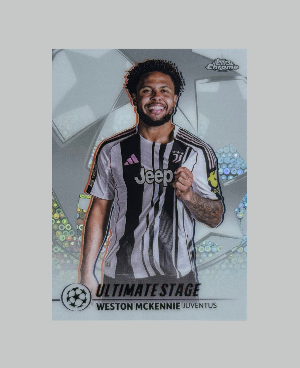 Topps UCC 2025-26 Weston Mckennie Ultimate Stage