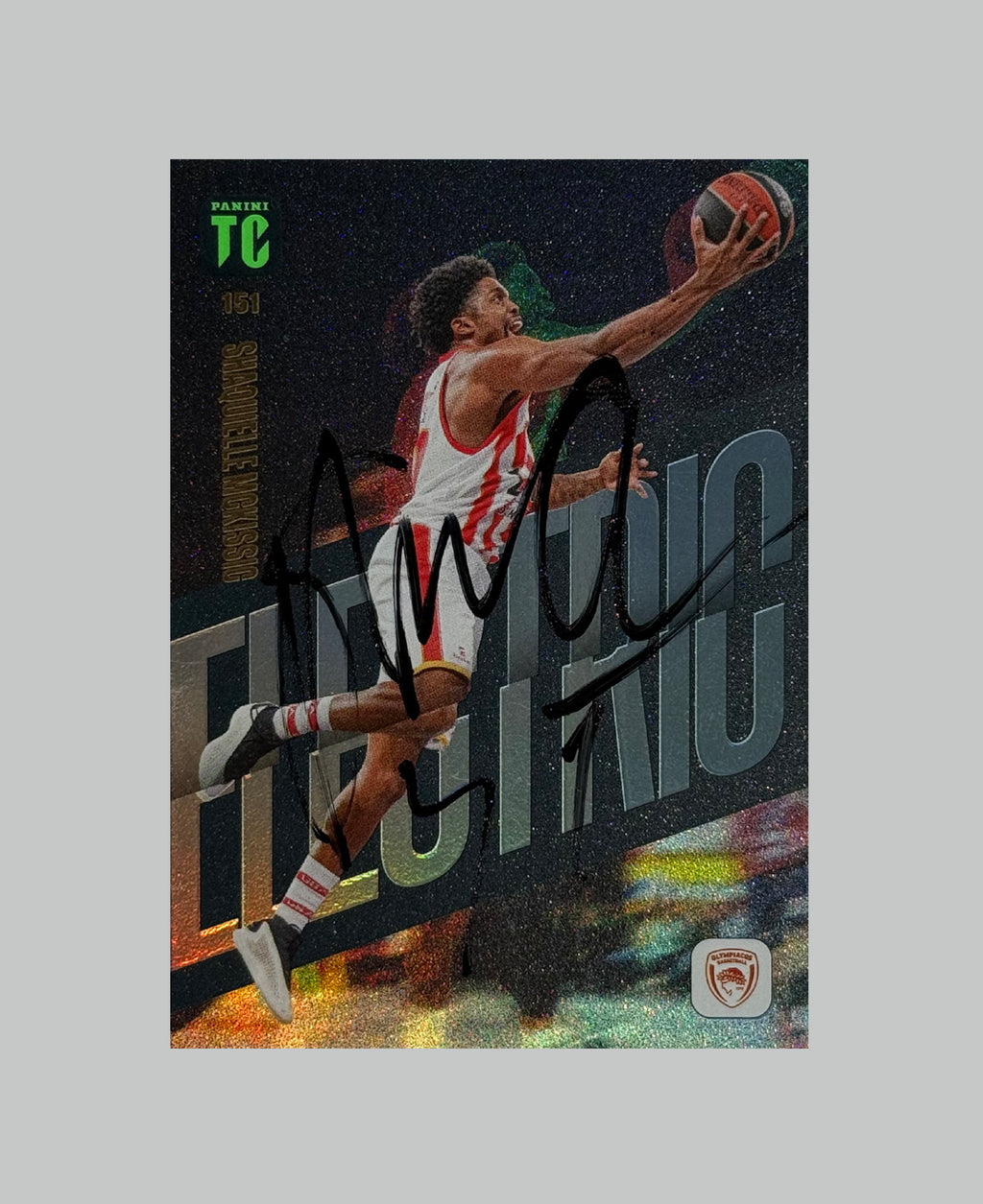 Panini Top Class Euroleague Shaquielle Mckissic On Card Auto