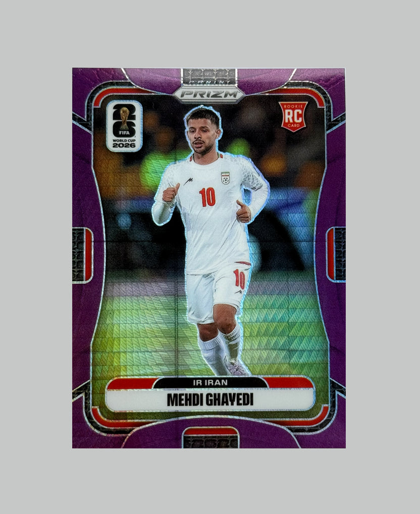 Panini Prizm World Cup 2026 Mehdi Ghayedi (RC) 231/299