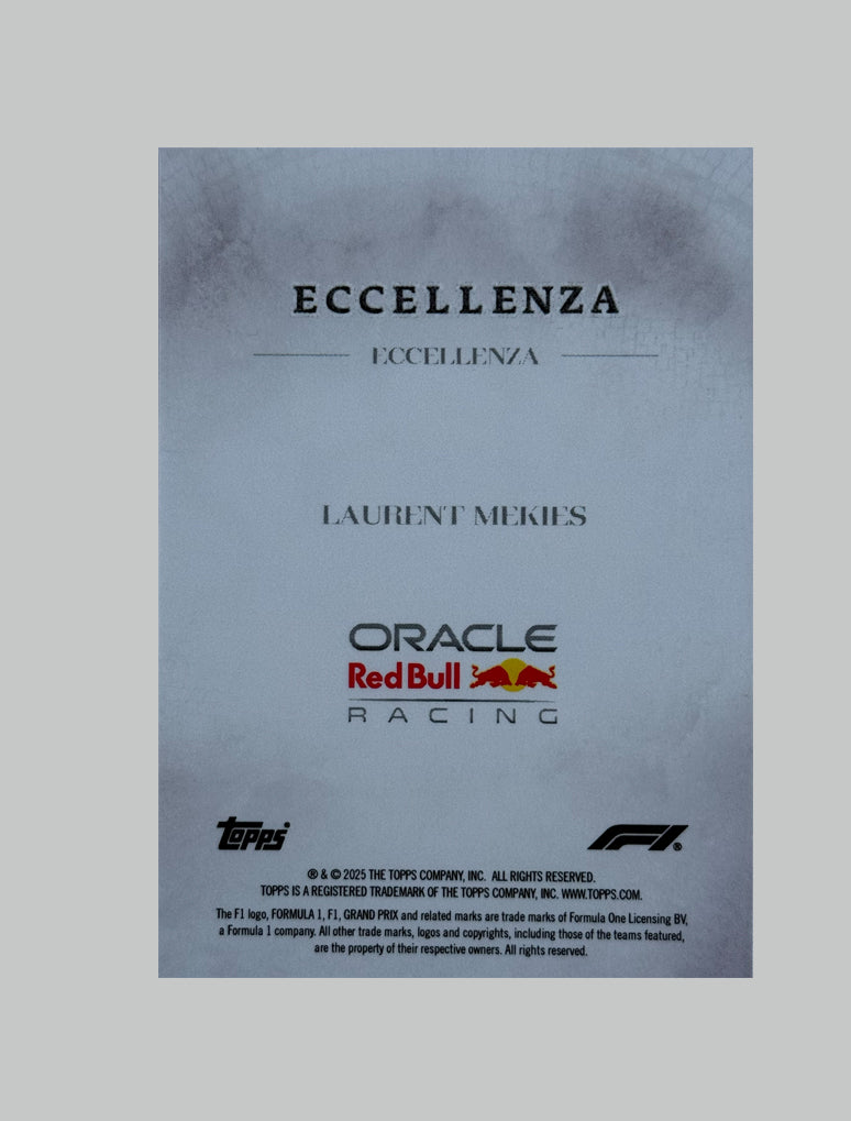 Topps F1 Ecellenza 2025 Laurent Mekies