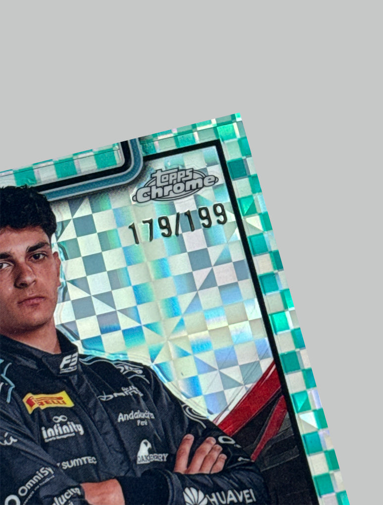 Topps Chrome F1 2025 Matias Zagazeta 179/199