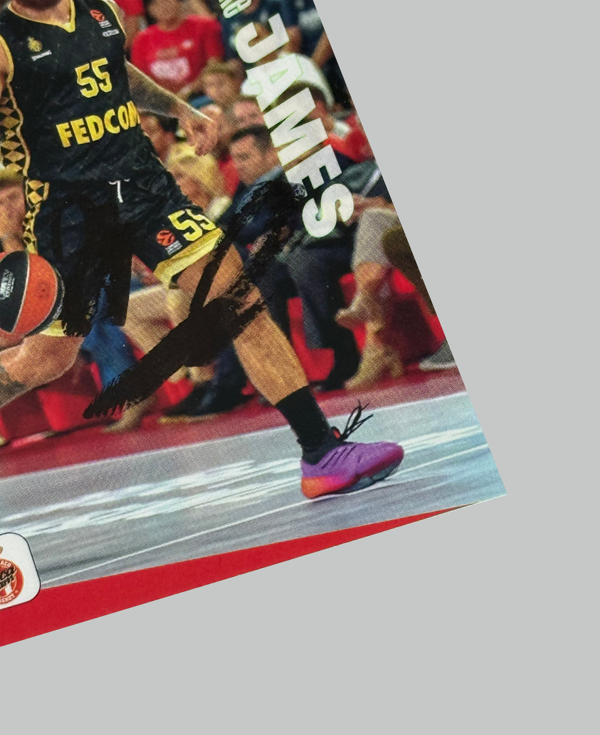 Panini Top Class Euroleague Mike James On Card Auto