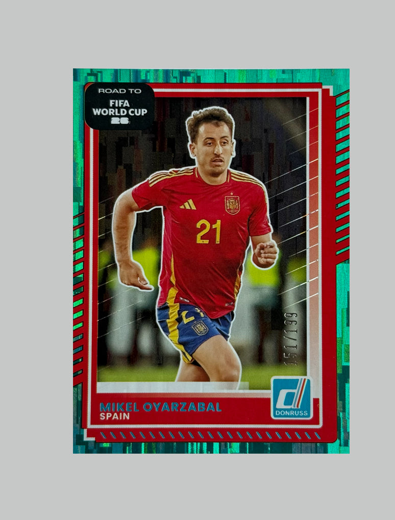 Panini Donruss Road to World Cup 2025-26 Mikel Oyarzabal 151/199