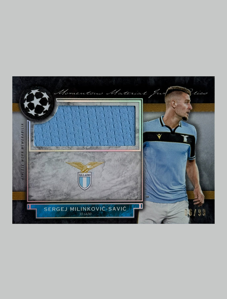 Topps Museum Collection 2020-21 Sergej Milinkovic-Savic 06/99 Relic