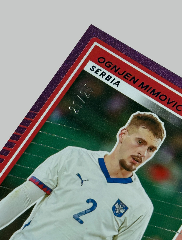 Panini Donruss Road to World Cup 2025-26 Ognjen Mimovic 21/25