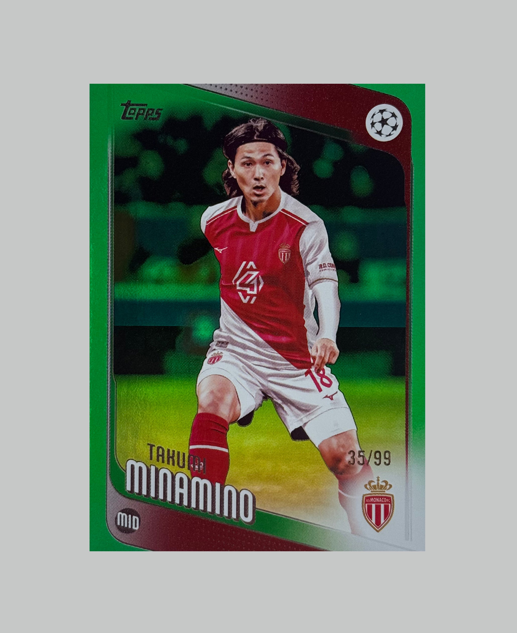 Topps UCC 2025-26 Takumi Minamino 35/99
