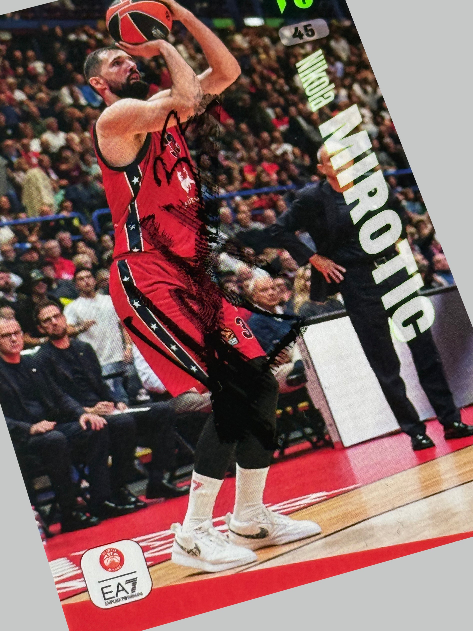Panini Top Class Euroleague Nikola Mirotic On Card Auto