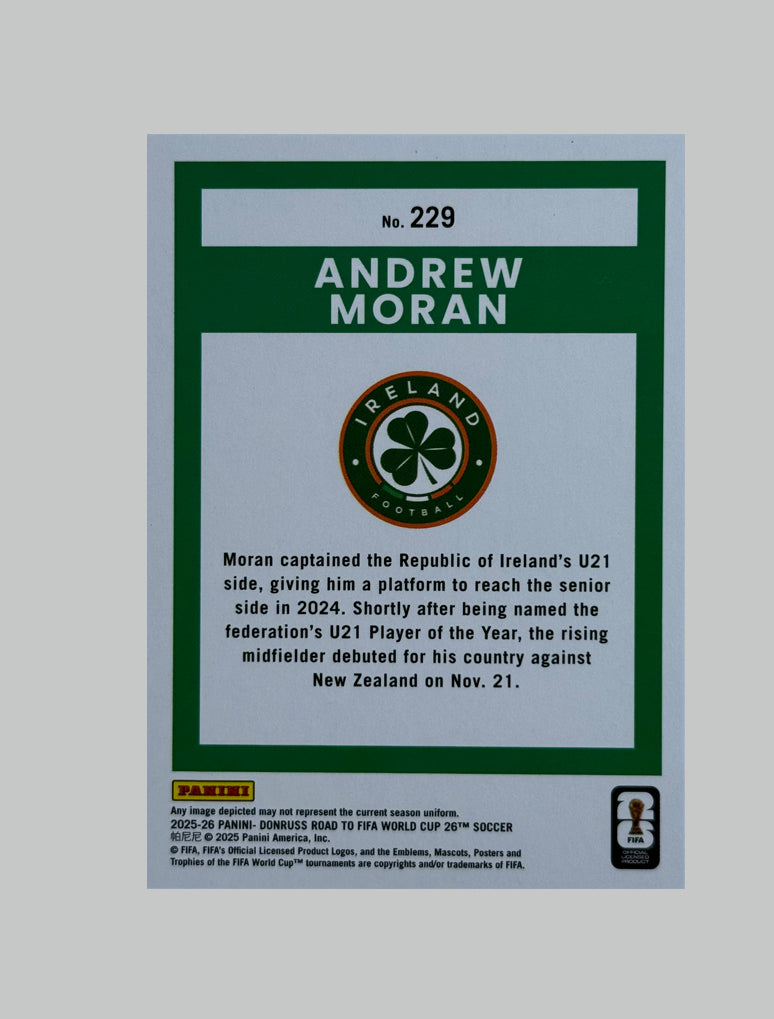 Panini Donruss Road to World Cup 2025-26 Andrew Moran 310/349