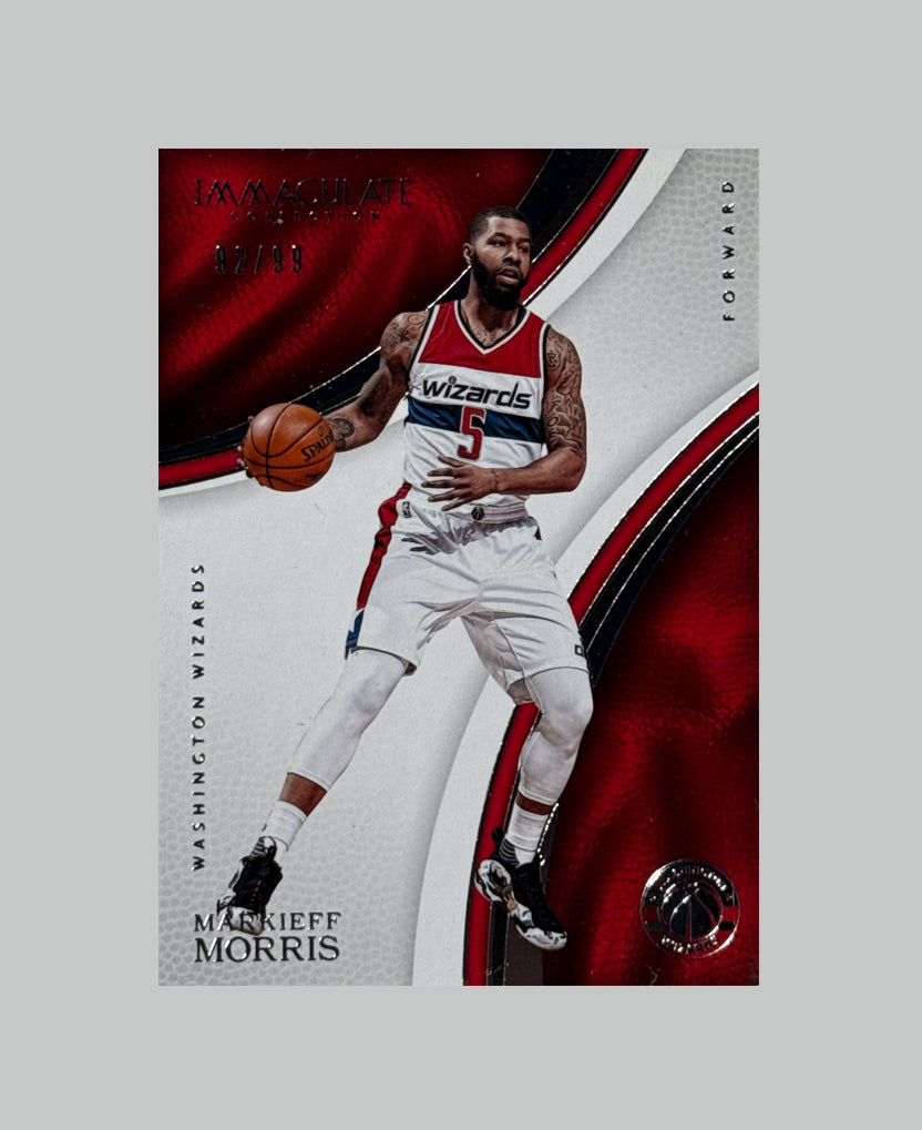 Panini Immaculate 2016-17 Markieff Morris 92/99