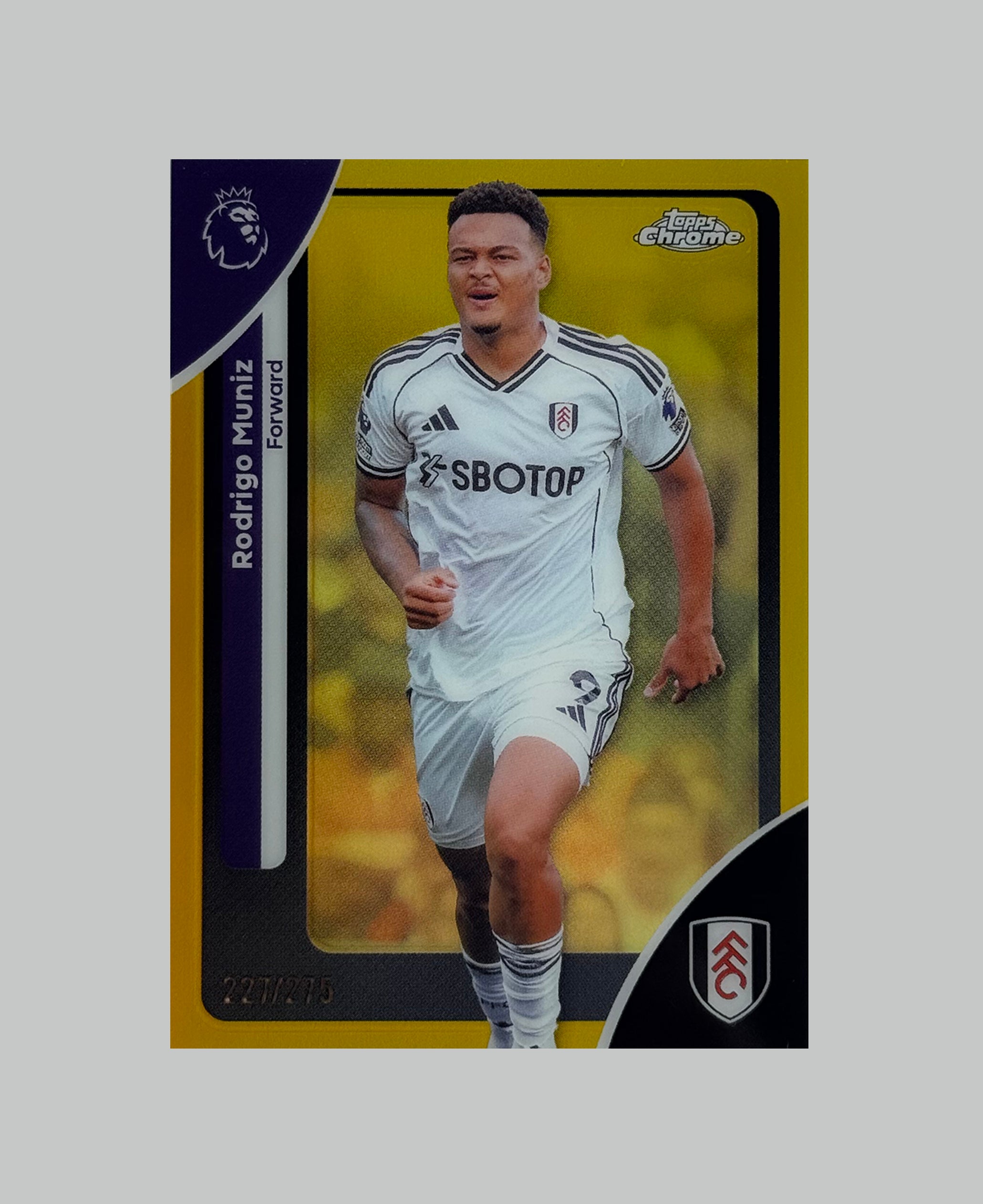 Topps Chrome Premier League 2026 Rodrigo Muniz 227/275