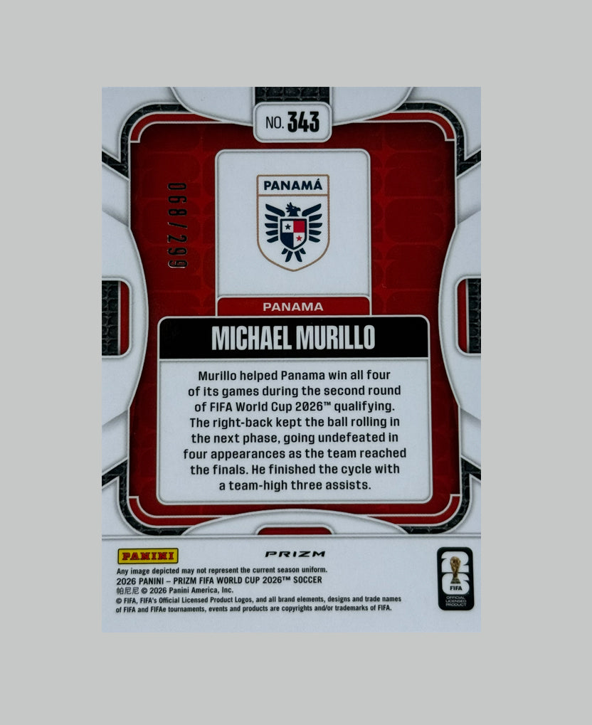 Panini Prizm World Cup 2026 Michael Murillo 068/299