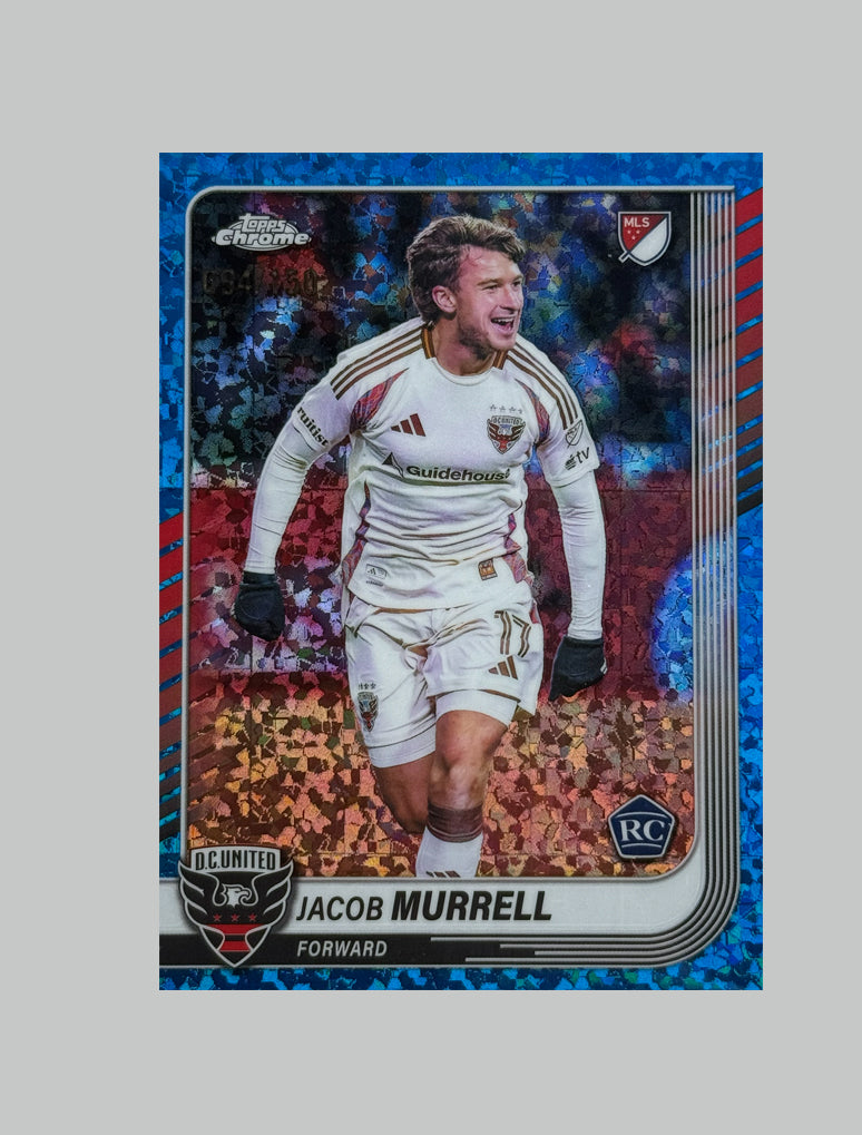 Topps Chrome MLS 2024-25 Jacob Murrell (RC) 094/150