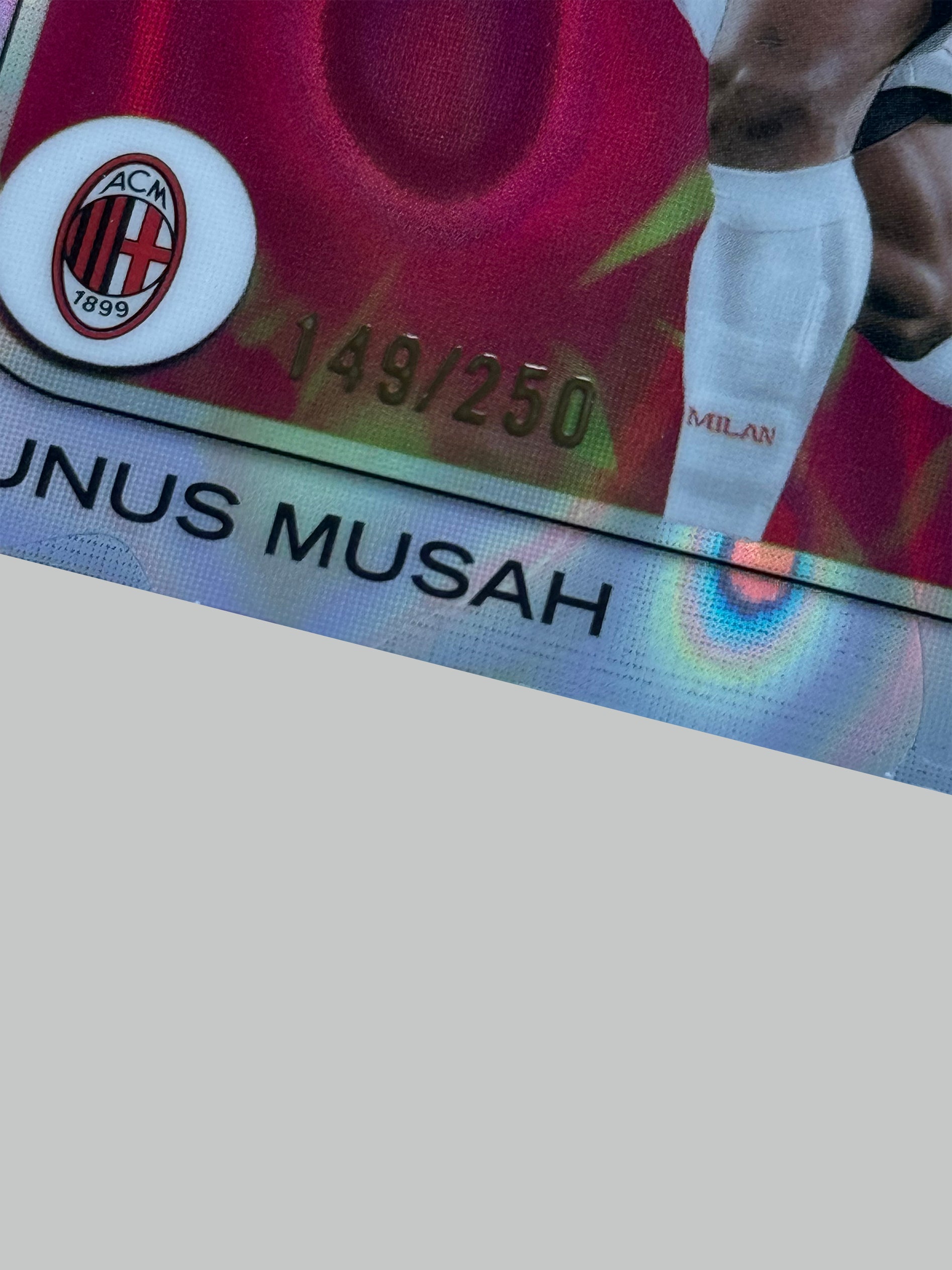 Topps Chrome UCC 2024-25 Yunus Musah 149/250
