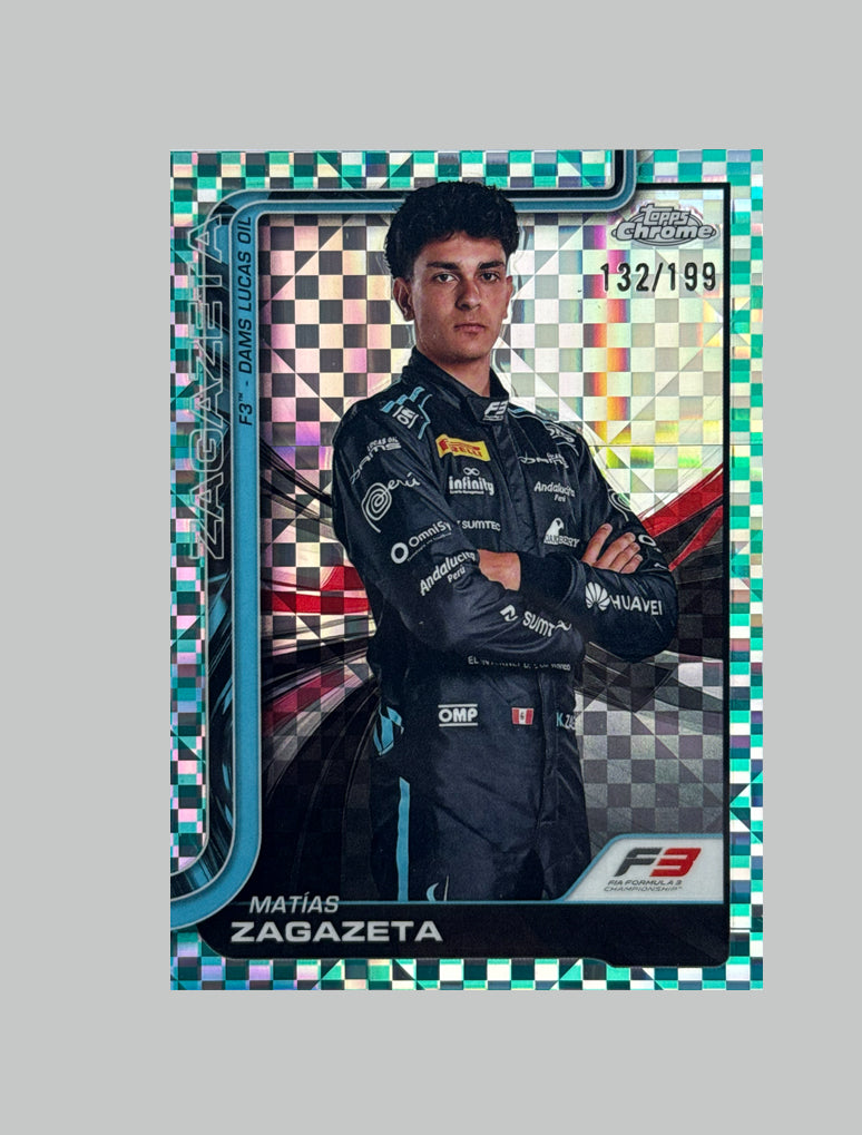 Topps Chrome F1 2025 Matias Zagazeta 132/199