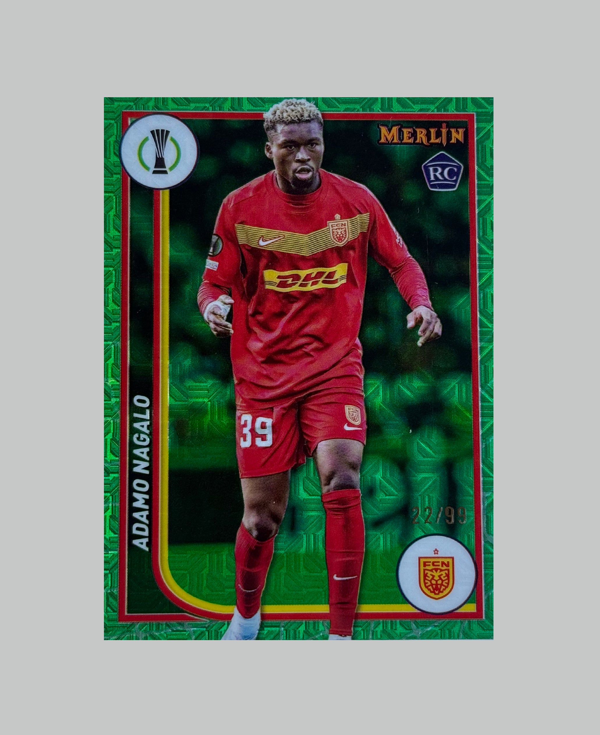 Topps Merlin 2023-24 Adamo Nagalo (RC) 22/99