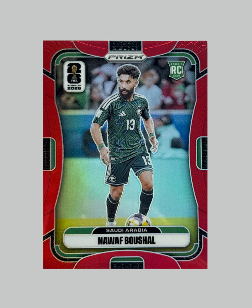 Panini Prizm World Cup 2026 Nawaf Boushal (RC) 06/50
