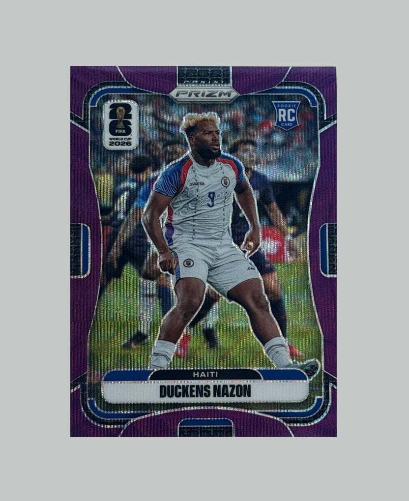 Panini Prizm World Cup 2026 Duckens Nazon (RC) 37/95