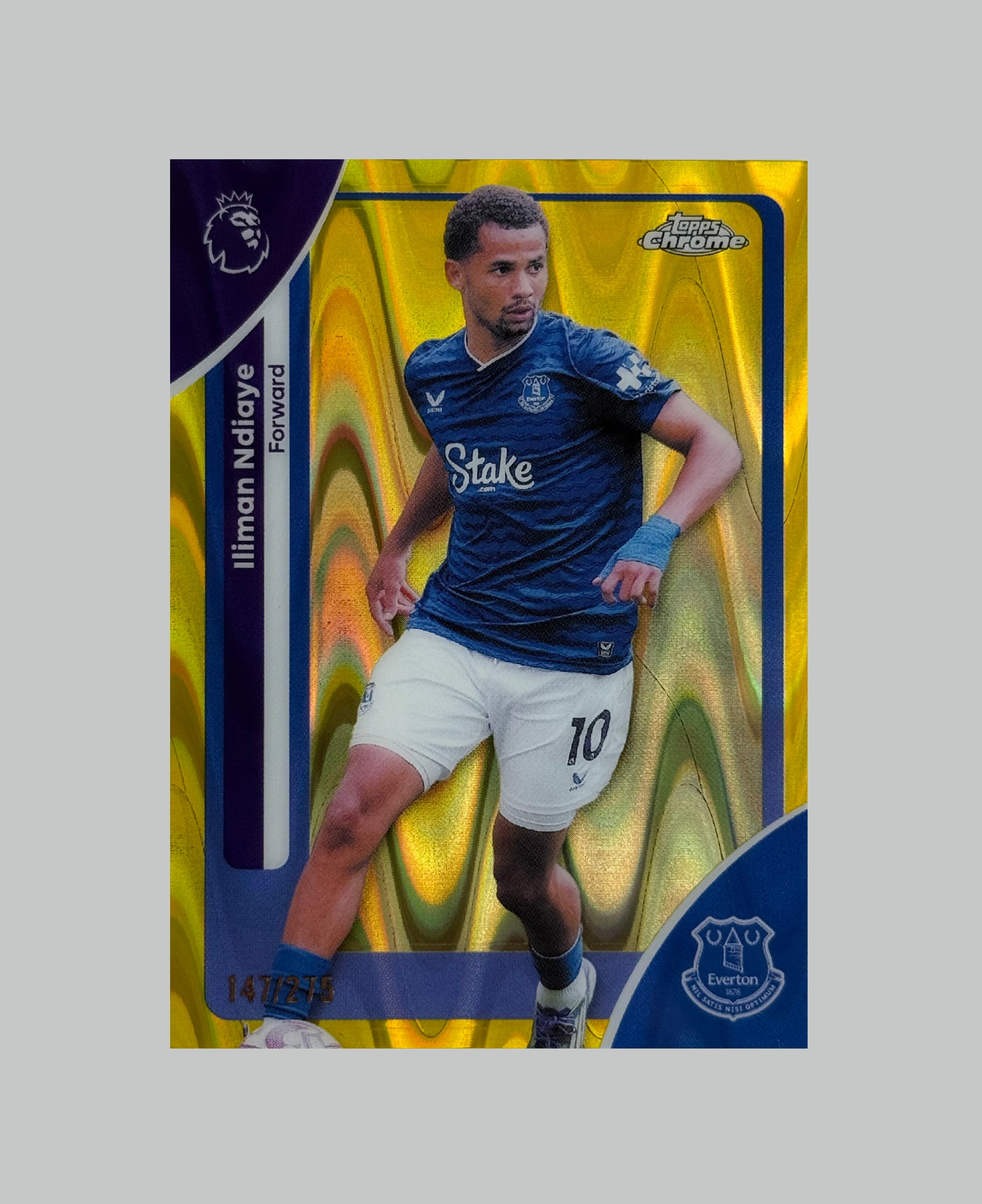 Topps Chrome Premier League 2026 Ilman Ndiaye 147/275