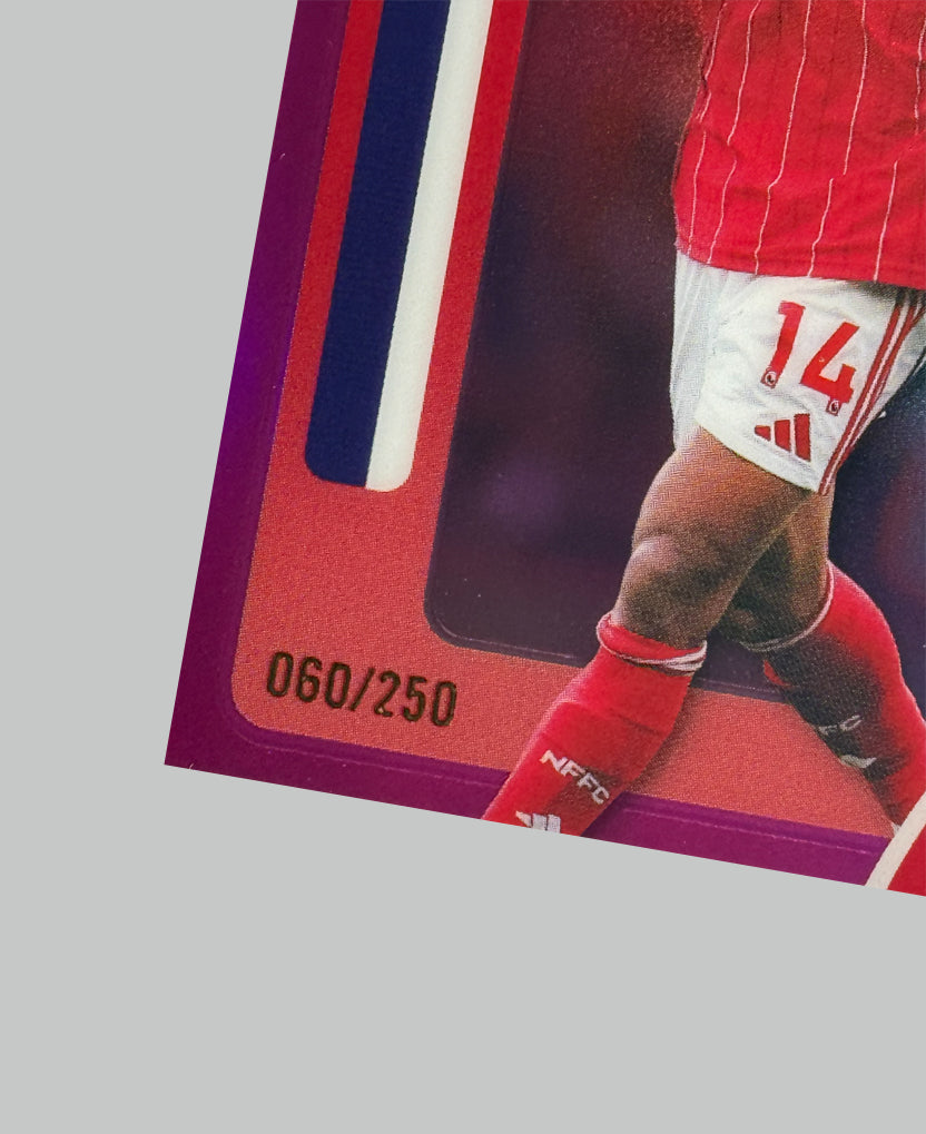 Topps Chrome Premier League 2026 Dan Ndoye 060/250