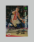 Panini Top Class Euroleague Nemanja Nedovic On Card Auto