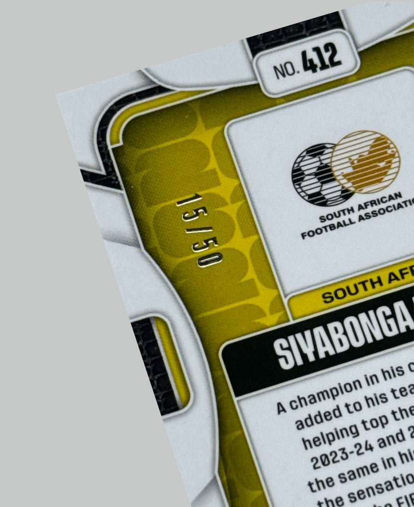 Panini Prizm World Cup 2026 Siyabonga Ngezana (RC) 15/50