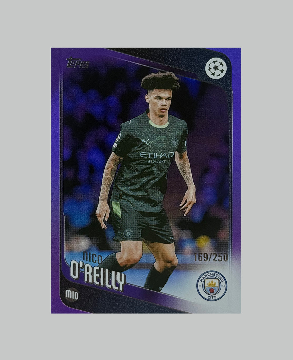 Topps UCC 2025-26 Nico O'Reilly 169/250