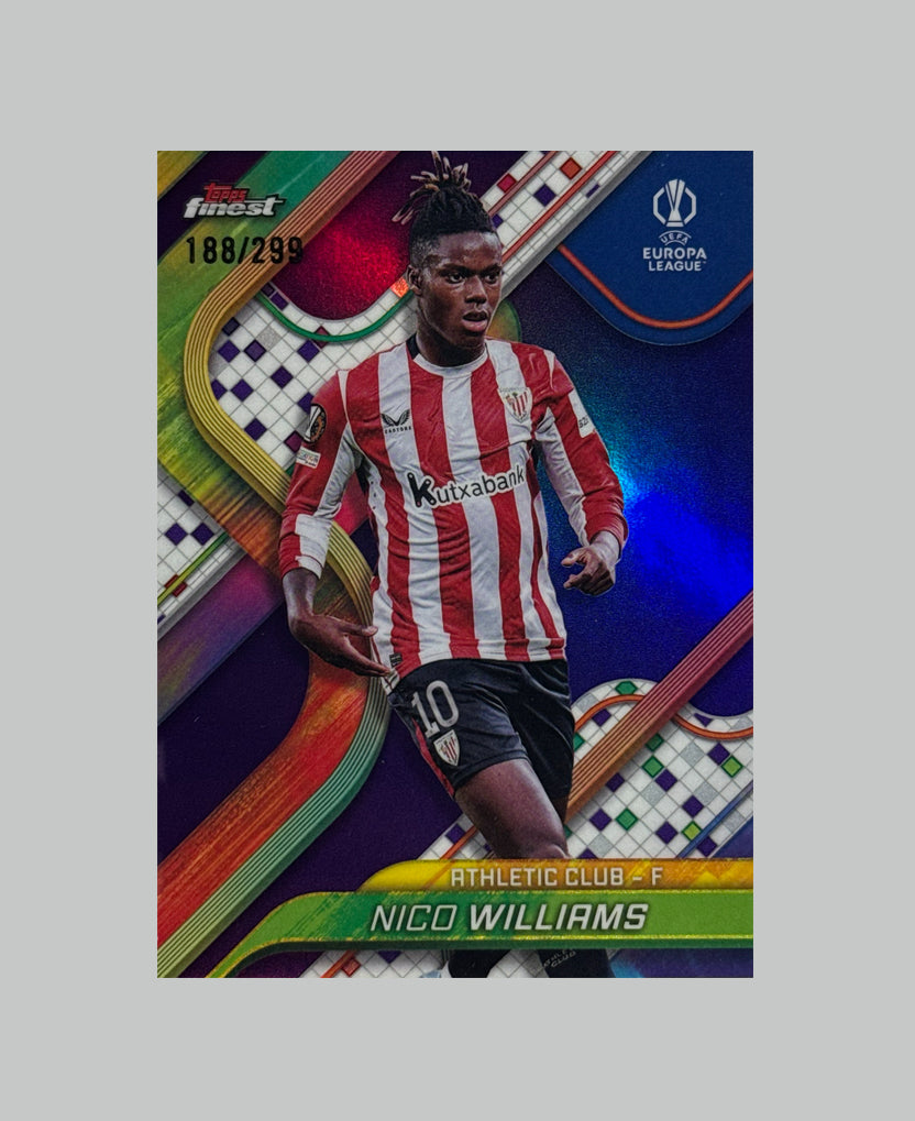 Topps Finest UCC 2024-25 Nico Williams 188/299