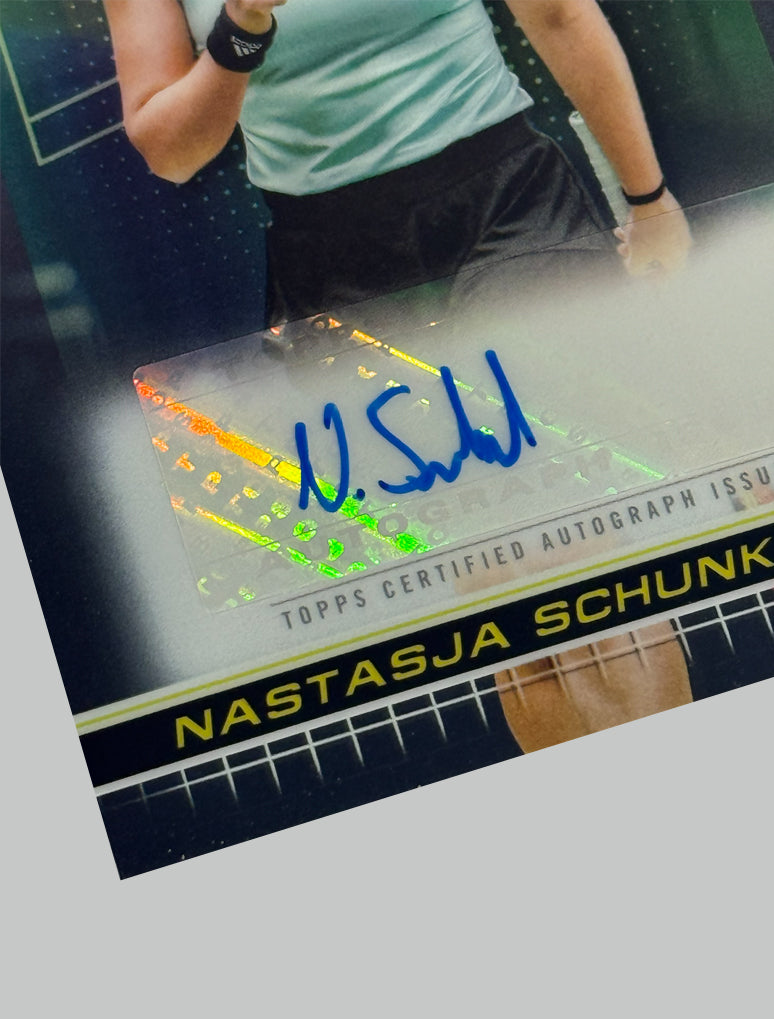 Topps Chrome Tennis 2024 Nastasja Schunk (RC)