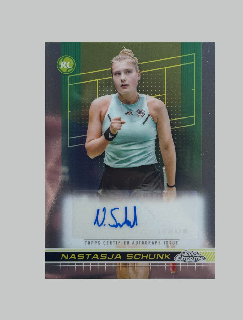 Topps Chrome Tennis 2024 Nastasja Schunk (RC)