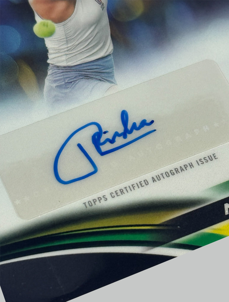 Topps Chrome Tennis 2025 Priska Nugroho Auto