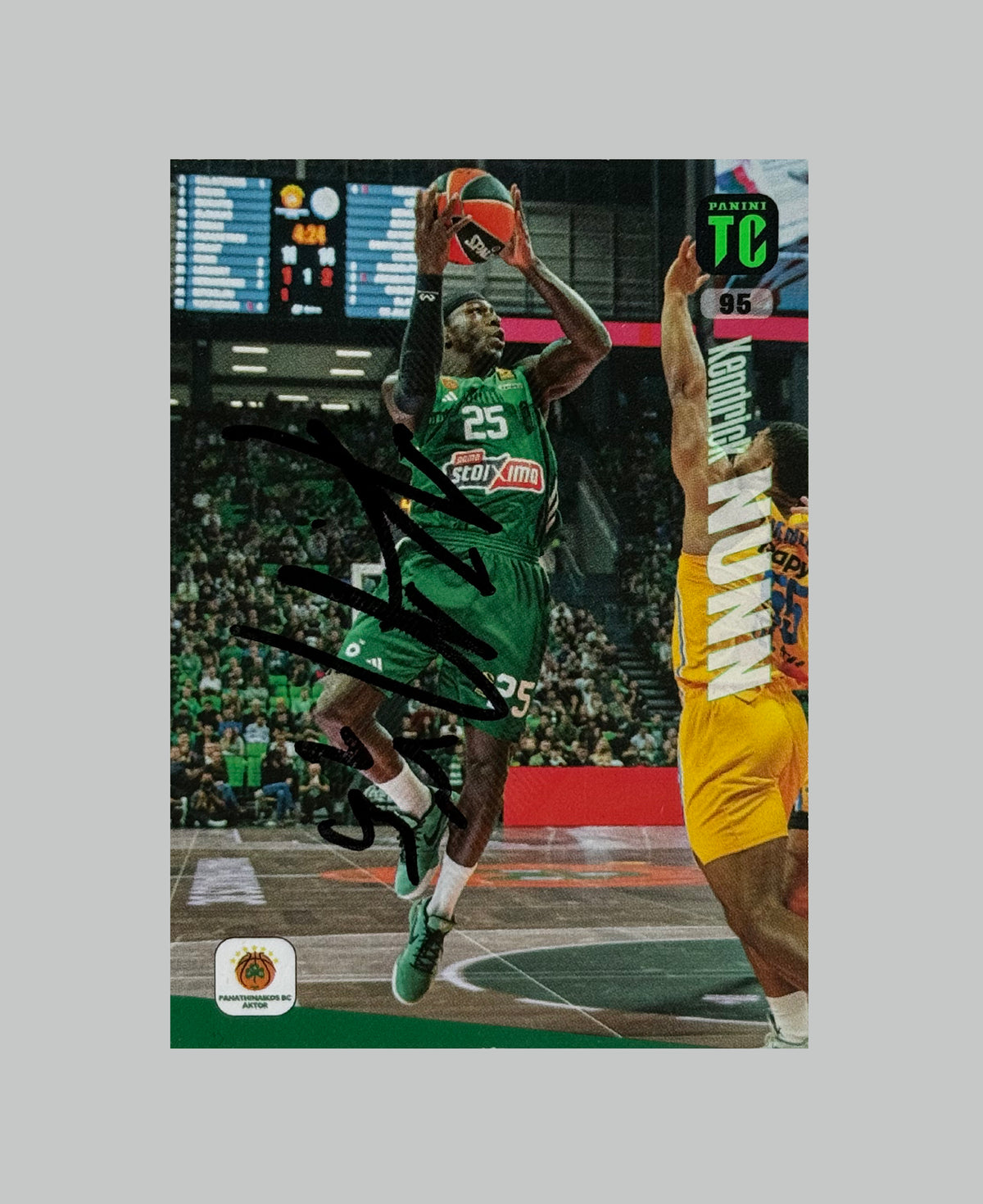Panini Top Class Euroleague Kendrick Nunn On Card Auto