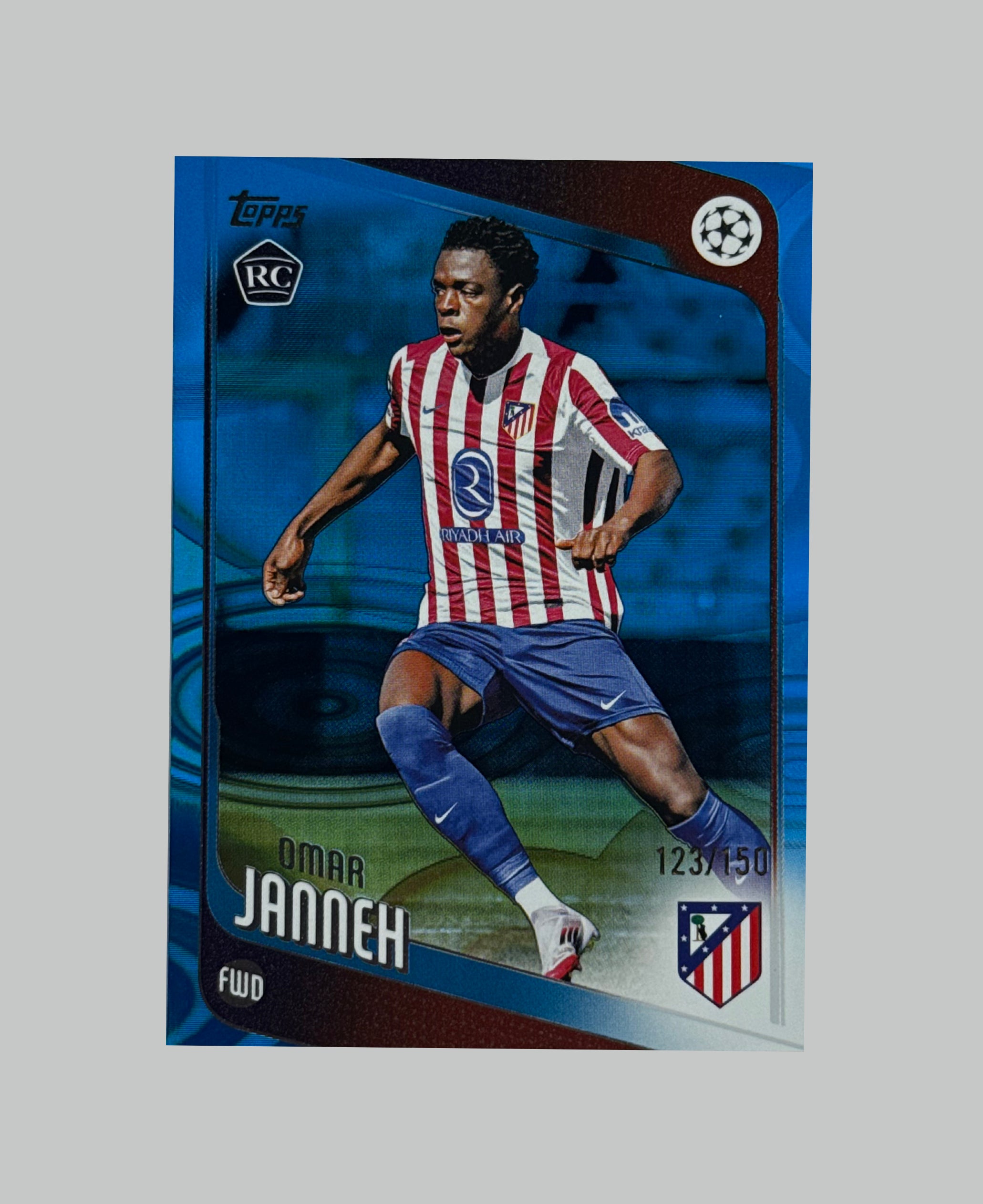 Topps UCC 2025-26 Omar Janneh (RC) 123/150