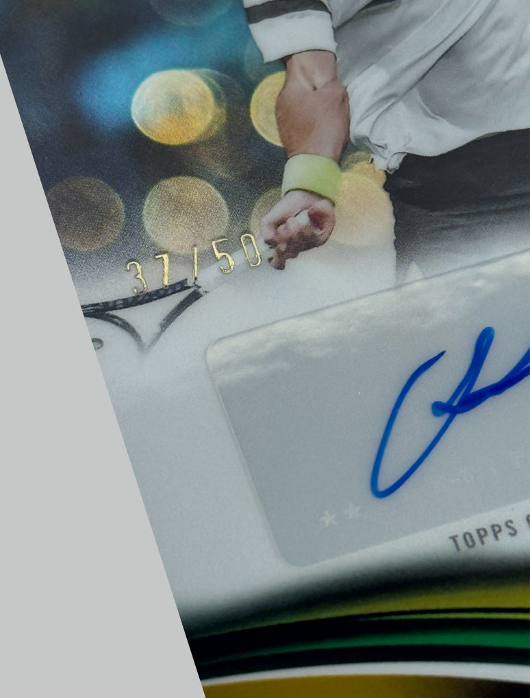 Topps Chrome Tennis 2025 Otto Virtanen 37/50 Auto