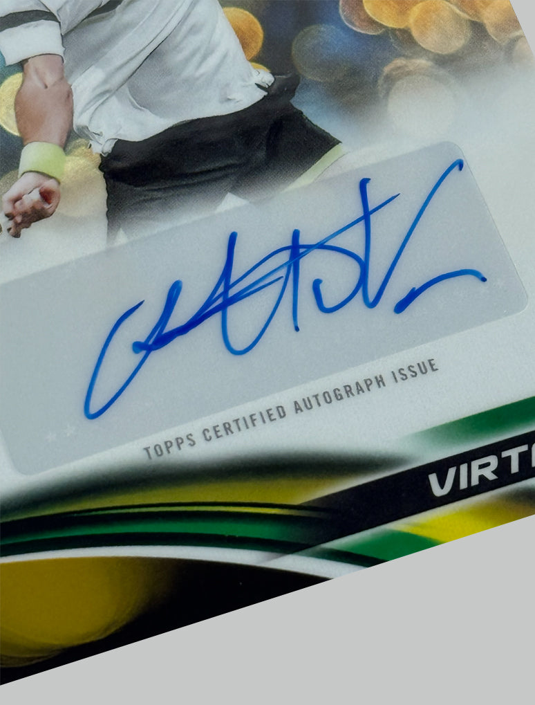Topps Chrome Tennis 2025 Otto Virtanen 37/50 Auto
