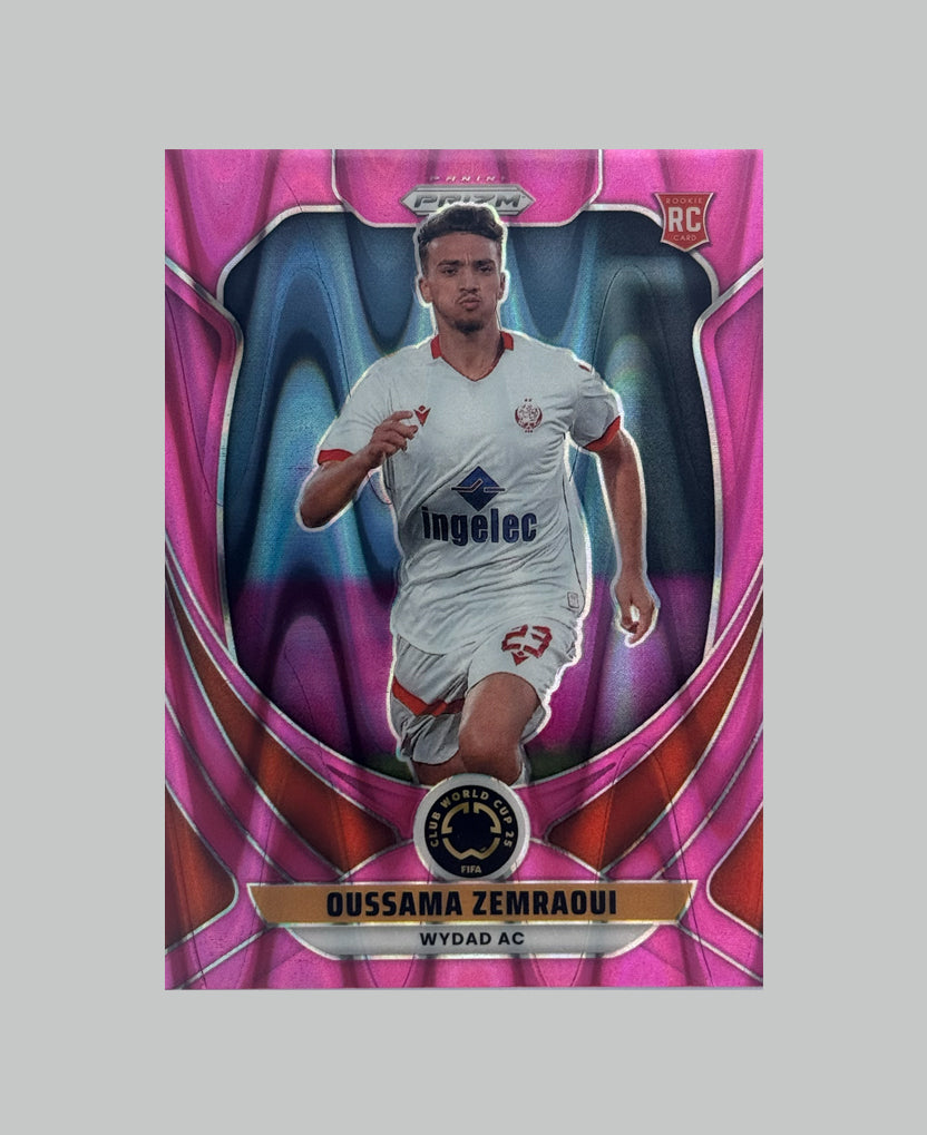 Panini Prizm Club World Cup Oussama Zemraoui (RC) 070/299