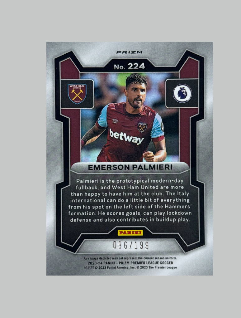 Panini Prizm Premier League 2023-24 Emerson Palmieri 096/199