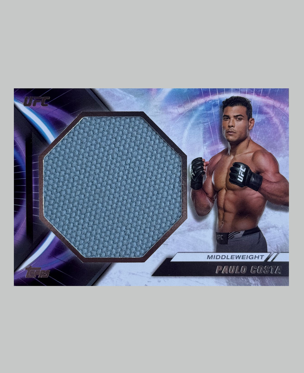 Topps UFC Paulo Costa Mat Relic