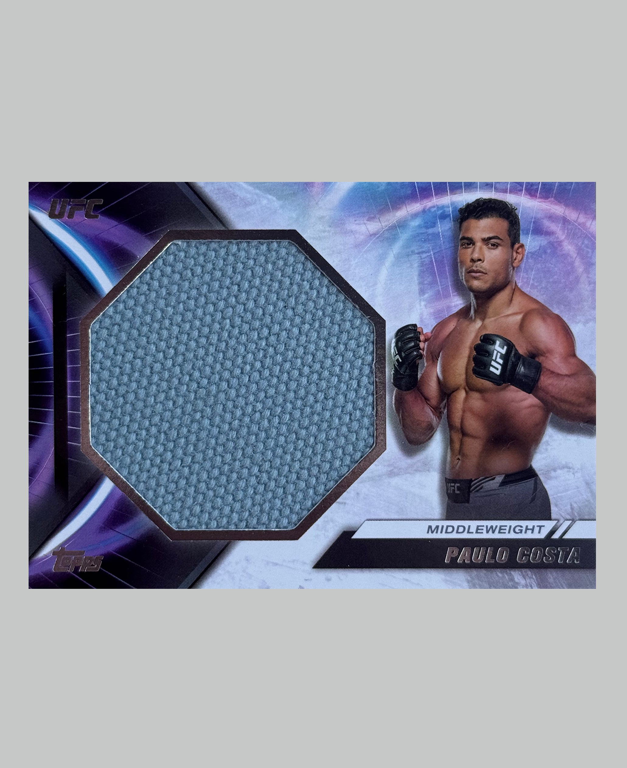 Topps UFC Paulo Costa Mat Relic