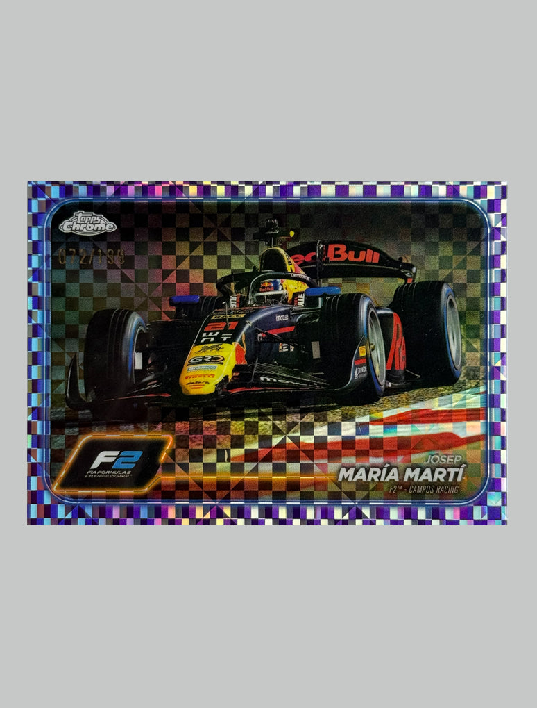 Topps Chrome F1 2024 Josep Maria Marti 072/199