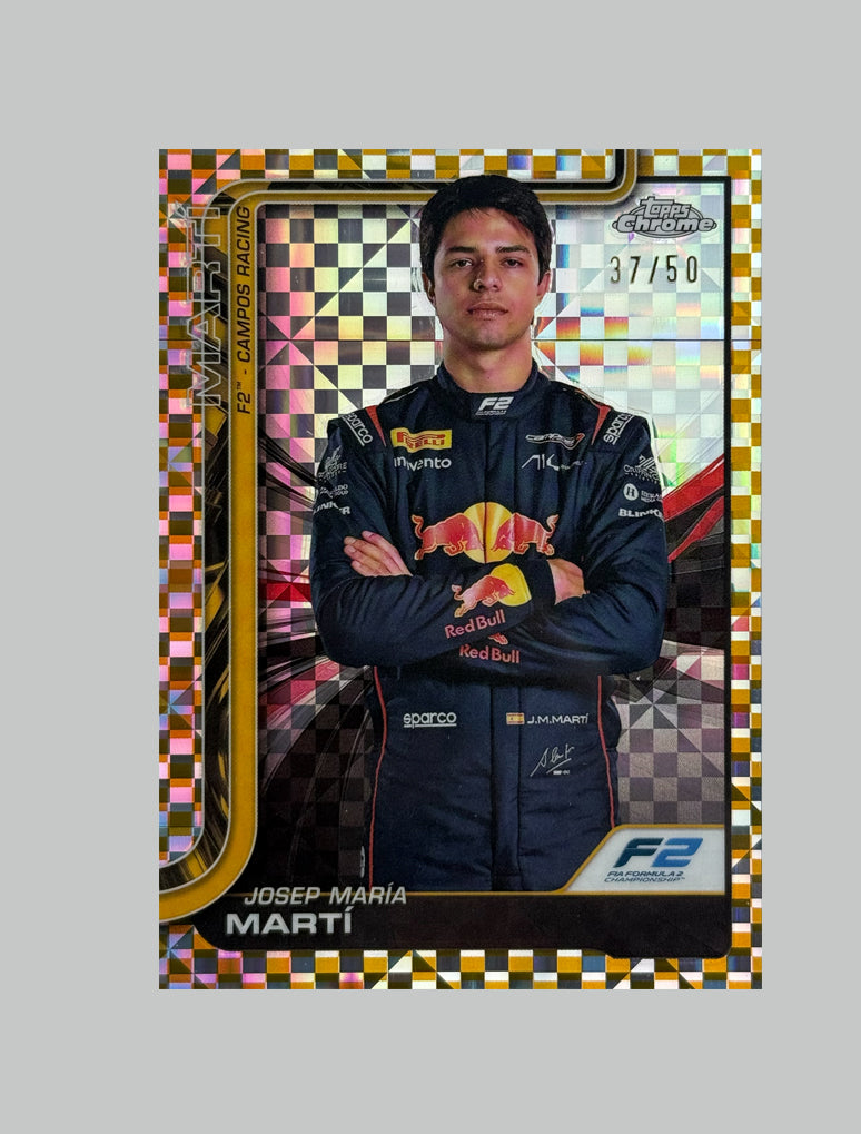 Topps Chrome F1 2025 Josep Maria Marti 37/50