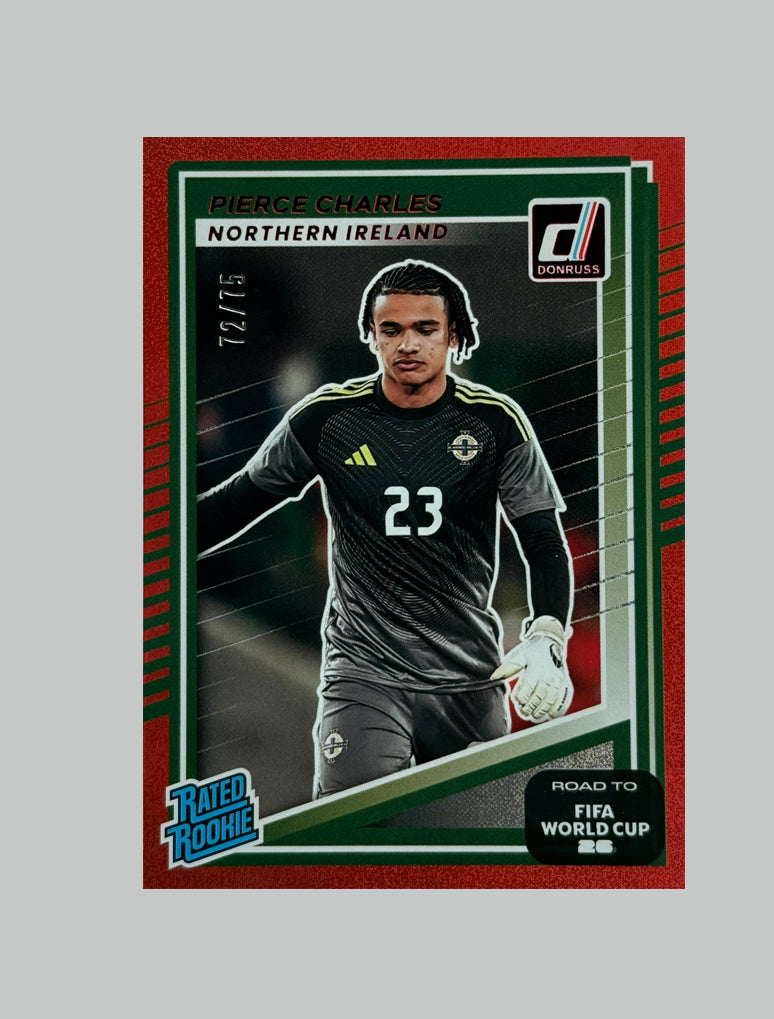 Panini Donruss Road to World Cup 2025-26 Pierce Charles 72/75