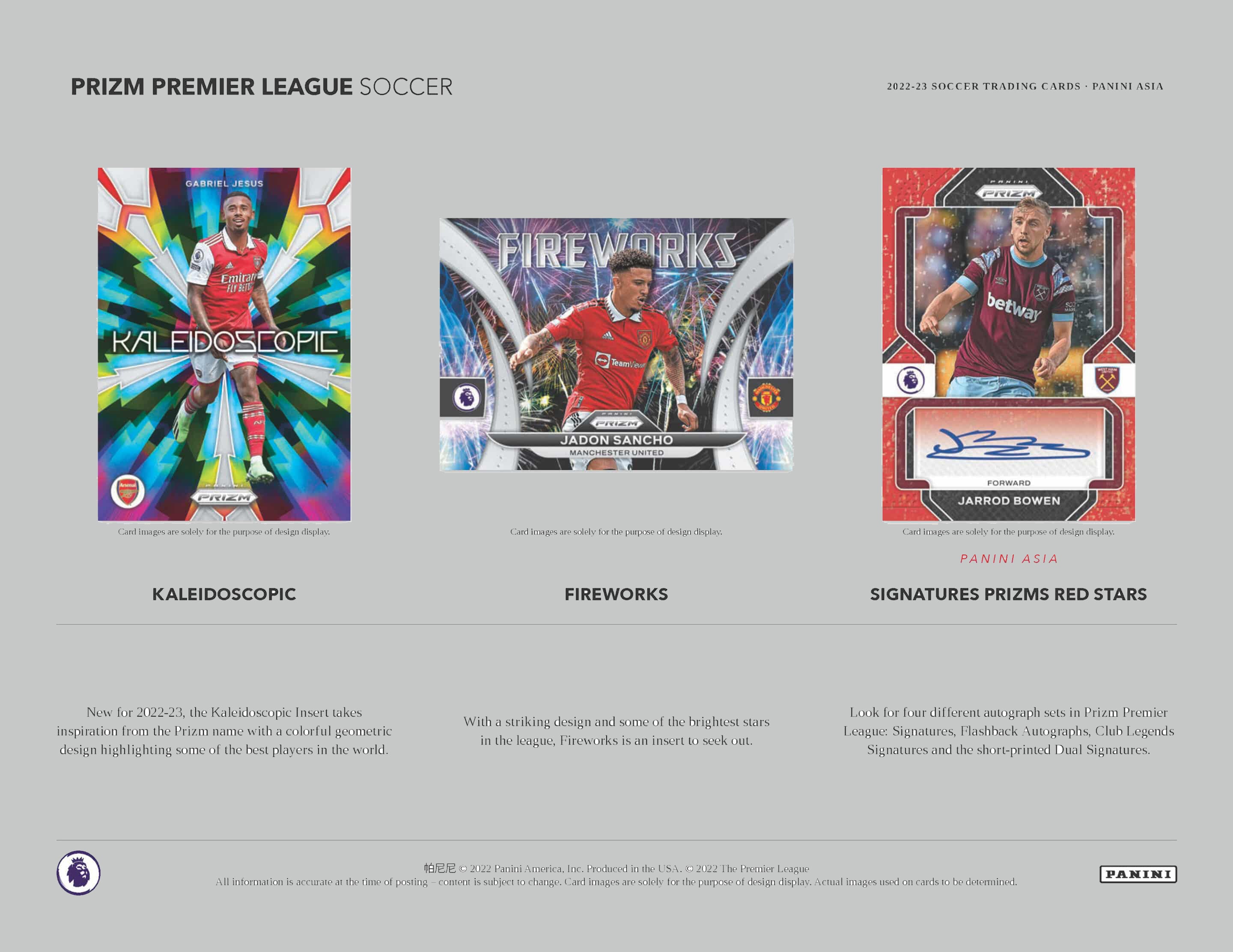 2022–23 Panini Prizm Premier League Blaster Box