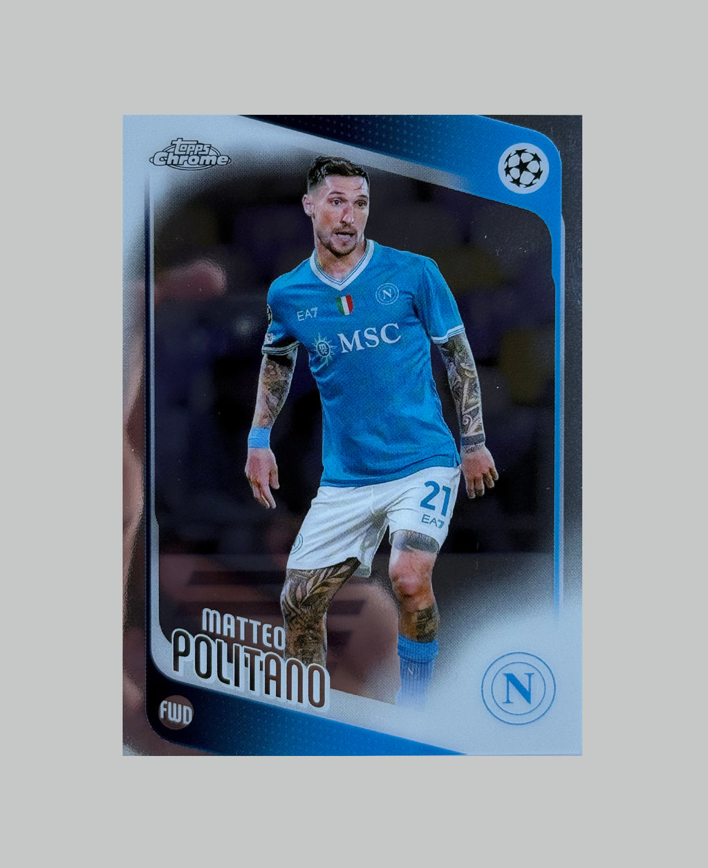 Topps Chrome UCC 2025-26 Matteo Politano