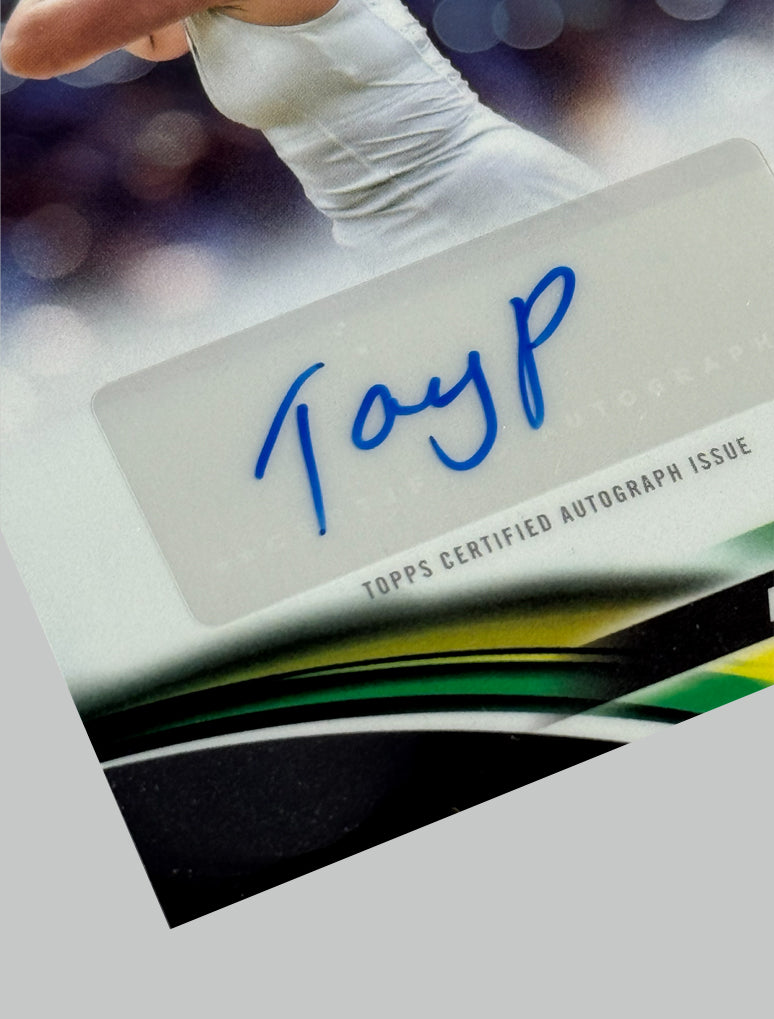 Topps Chrome Tennis 2025 Taylah Preston Auto