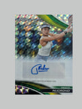 Topps Chrome Tennis 2025 Priska Nugroho Geometric Refractor Auto