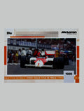 Topps McLaren Racing 2025 Set Prost Title Finale 1986