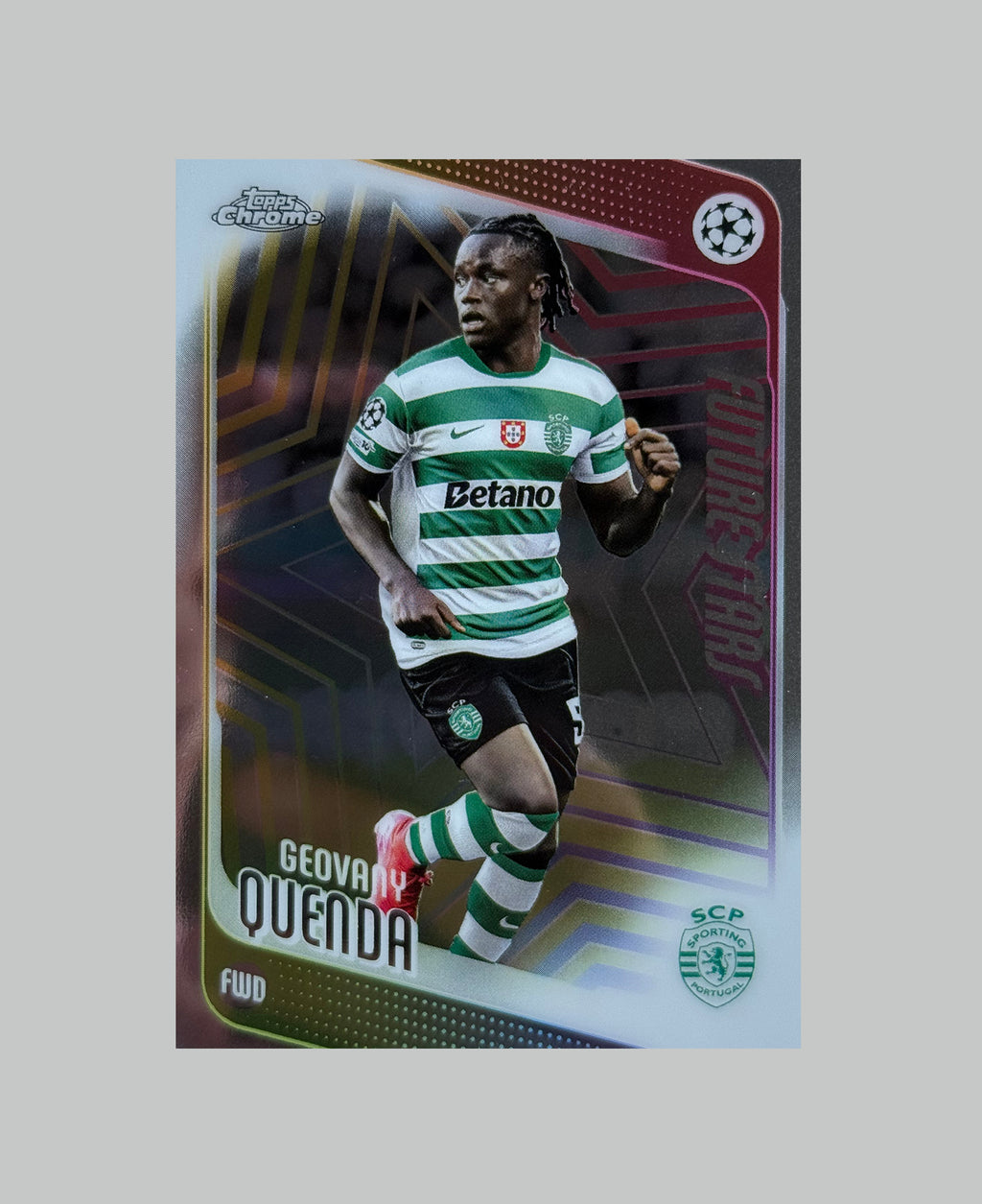 Topps Chrome UCC 2025-26 Geovany Quenda